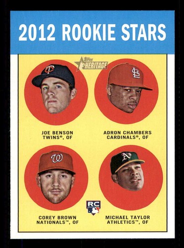 2012 topps heritage baseball - 2012,