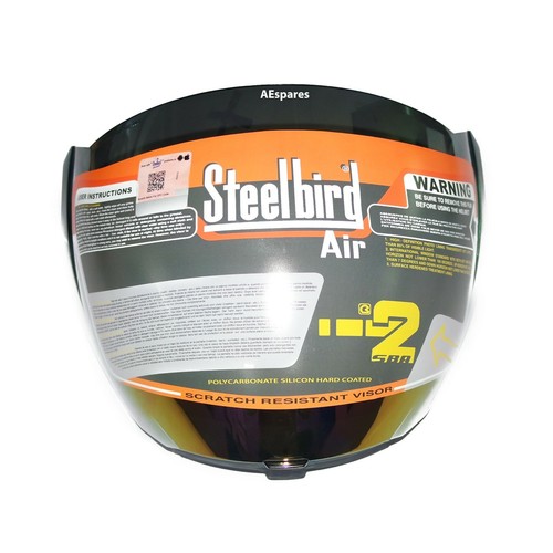 Casque moto steel bird - steel,