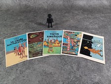 5 Postcard - TINTIN - Series 4.