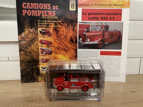 Camion pompiers laffly - pompiers, 1/50