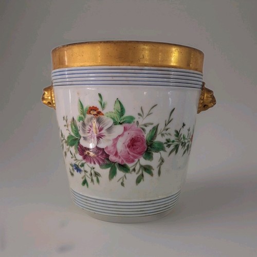 Antique paris porcelain vase - antique,