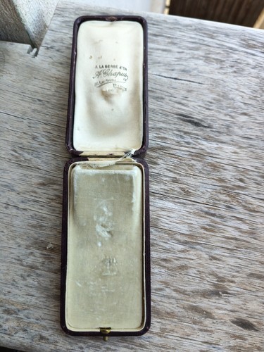 écrin vide ancien pour bijoux - ancien,