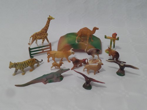 Lot clairet animaux zoo - lot,