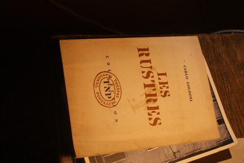 Les rustres goldoni carlo - |,