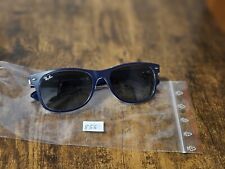 VINTAGE RAY BAN RB 2132 WAYFARER 6053/71 BLUE SUNGLASSES MADE ITALY 55/18 #856
