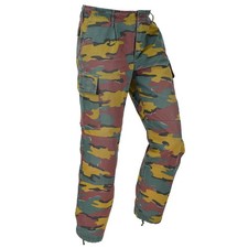 Authentique Armée Belge Pantalon de Combat Ripstop Surplus Militaire Camouflage