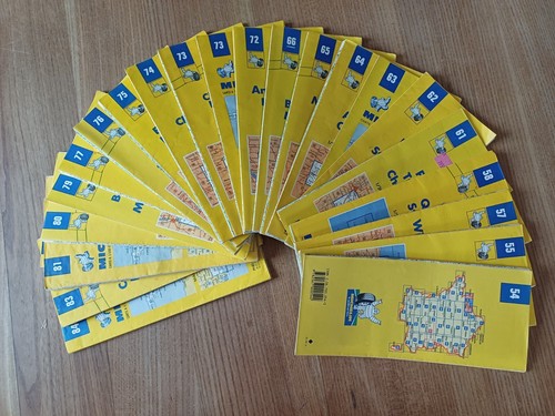 Lot cartes routieres - 23,