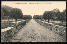 Old postcard Erquy /C.-du-N., Château de Bien-Assis, Le Carpet Vert et l'Avenue 