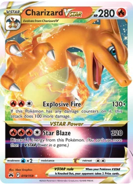 Pokémon dracaufeu vstar - pokémon,