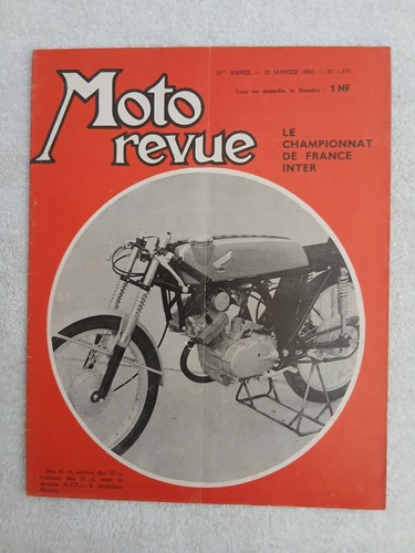 Moto revue 1575 1 - n°1575, 20/1/1962