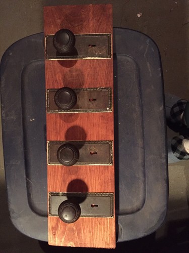 Upcycled coat rack - coat,