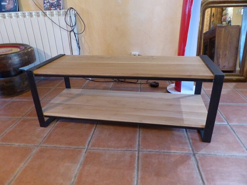 Table basse industrielle
