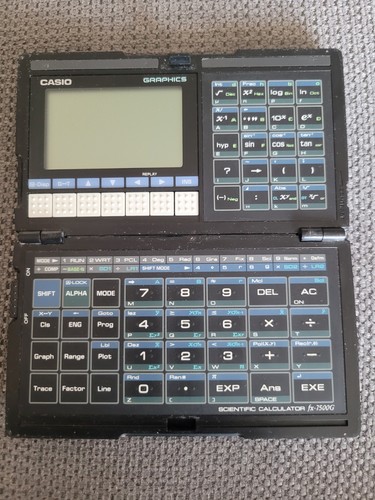 Ancienne calculatrice casio - calculatrice,