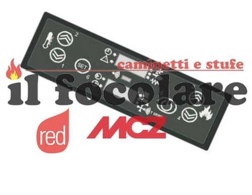 Panneau commandes led poêle - panneau,