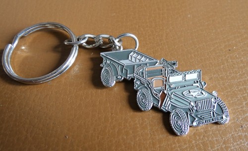 Porte clé métal jeep - métal,