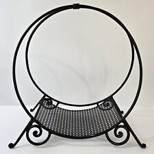 VINTAGE 1950S METAL & METAL PERFORATED BLACK 50S ROCKABILLY 50s