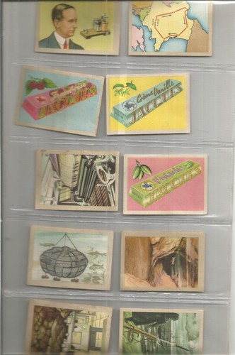 Lot chromos anciens chocolat - lot,