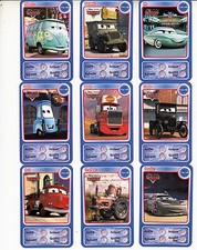 LOT DE 9 CARTES DISNEY AUCHAN