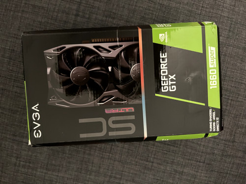 Evga geforce gtx 1660 super - gtx,