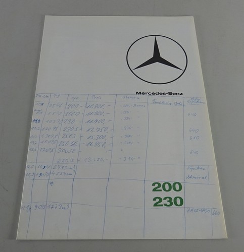 Brochure mercedes benz - brochure,