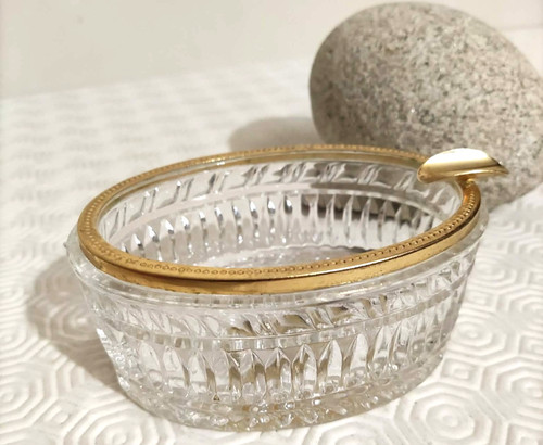 Cendrier cristal taillé - cendrier,