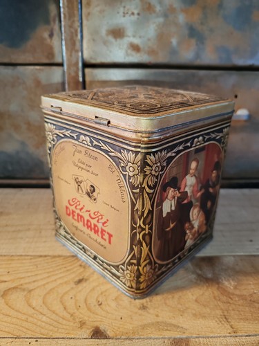 Boîte ancienne tôle - boîte,