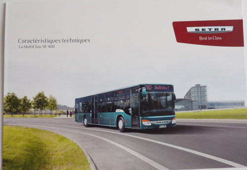 Brochure car bus setra la - car,