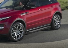 RIVAL Marche Pieds Aluminium Pour Range Rover Evoque 2014-2019 Basic Black