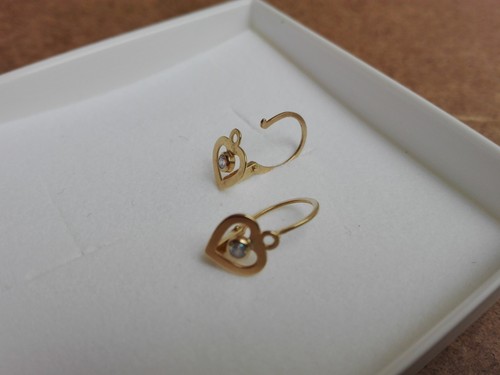 Boucles oreilles 18 k - en,