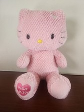 Build A Bear Hello Kity Collaboration Pink Stuffed Animal Toy Bear Plush Doll