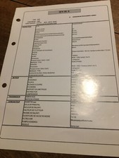 Honda SFX50 S type AF37 fiche