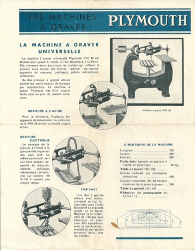 Publicité plymouth machine - publicité, à