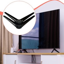 2 pieds de support TV, montage