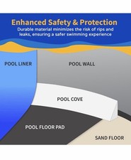 Blue Wave Overlap 24 Ft Round Pool Liner For Above-Ground Steel Wall Pools