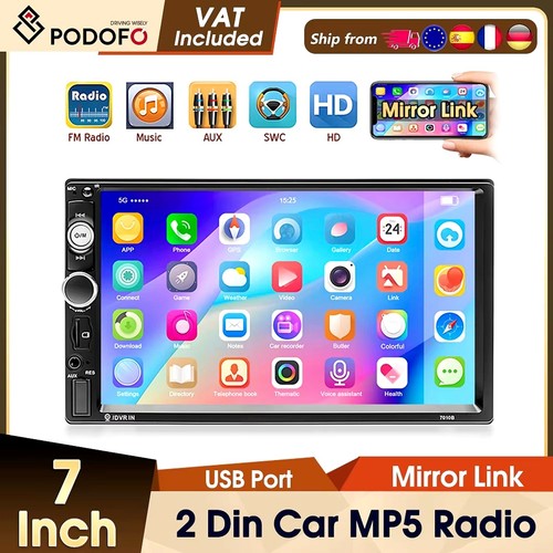 Autoradio podofo 7010b din - autoradio,