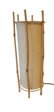 Louis Sognot   lampe bambou et