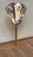 GRANDE LAMPE BOIS MASSIF