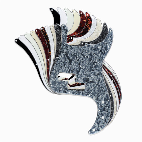 Précision basse pickguard - pickguard, p