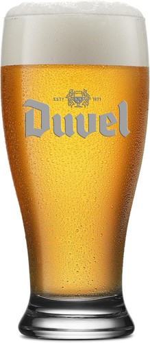 Duvel beer glass - beer,