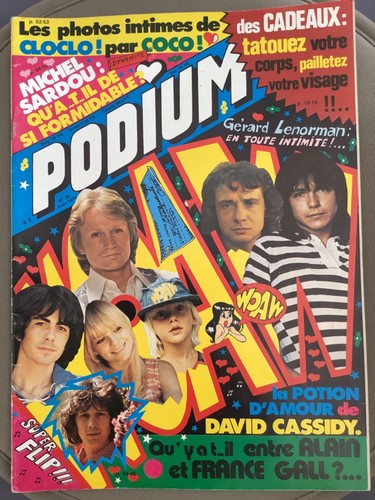 Podium 1974 c françois - podium, 08/1974