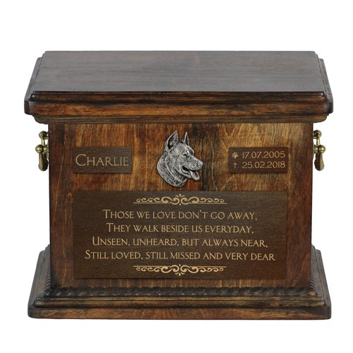 Beauceron urne pour cendres - beauceron,
