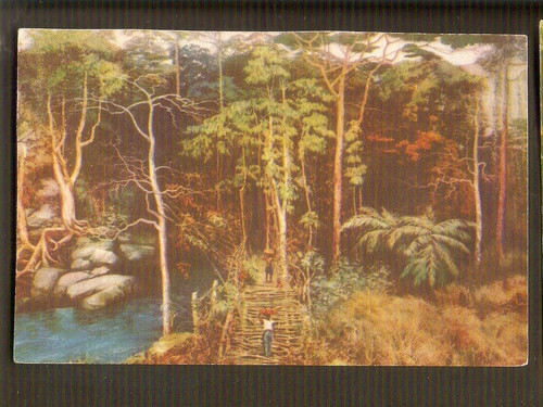 Congo belge carte postale - congo,