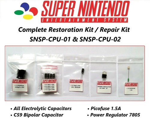 Super nintendo cap kit - super,