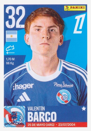 Panini foot 2026 valentín - -,