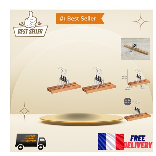Cintres bois naturel - en,