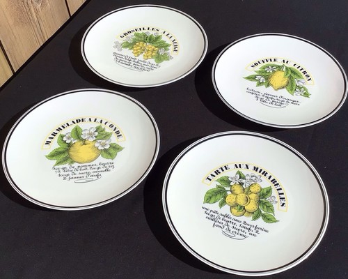 Assiettes plates porcelaine - plates,