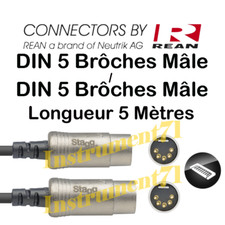 Câble MIDI Din 5 Broches