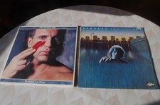2 Disques 33T, BERNARD LAVILLIERS,Voleur de feu, Les poètes, Vinyle LP. TBE.