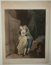 BOILLY Louis Léopold (after) - "La douce Résistance".