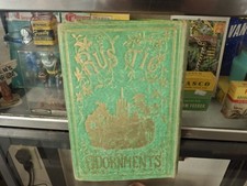 Vintage Antique Aquarium Original 1858 Rustic Adornments 7 Hand Colored Plates
